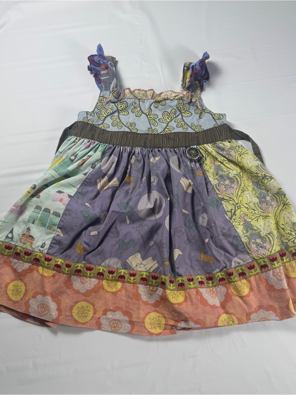 ✨ Matilda Jane Character Counts Broadway Knot Patchwork Dress - 4 ✨